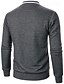 preiswerte Lässige Jacken-Herren Leichte Jacke Freizeitjacke Collegejacke Urlaub Täglich Tasche Spleißen Frühling Herbst Farbblock Mode Klassisch Stehkragen Regulär Waffelstoff Schwarz Weiß Wein Marineblau Khaki Jacken