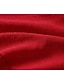 preiswerte Western Boho Kleid-Damen Minikleid Boho-Kleid Westernkleid Mode Klassisch Modern Outdoor Ferien Ausgehen Normale Passform Einfach Langarm V Ausschnitt Rote Sommer