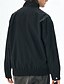 abordables Chaquetas Informales-Hombre Chaqueta ligera Chaqueta casual Vacaciones Diario Cortavientos Bolsillo Primavera Otoño Plano Moda Clásico Escote Chino Regular Albaricoque Negro Morado Verde Trébol Caqui Chaquetas