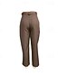 economico pantaloni eleganti da donna-Per donna Pantaloni Eleganti Moda Streetwear Lunghezza intera Naturale Semplice Tasca Elastico in vita Comodo Formale Ufficio Lavoro Nero Beige Caffè Autunno Vestibilità regolare