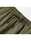 abordables jambe large et taille haute-Pantalon large pour femme style bohème, longueur totale, imprimé floral naturel, poches, cordon de serrage élastique, confortable, extérieur, vacances, week-end, vert, été, coupe régulière