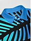 abordables Hauts-Homme T-shirt POLO Bleu Manche Courte Top Tenue de golf Vêtements Tenues Porter des vêtements