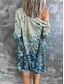 cheap Coats &amp; Trench Coats-Women&#039;s Casual Jacket Comfortable Breathable Print Casual Butterfly Vacation Street Casual Daily Wear Single Breasted Long V Neck Regular Fit Long Sleeve Outerwear White Red Purple Summer Spring