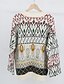 abordables Gilet Ouvert-Femmes Pull Cardigan Mode Streetwear Quotidien Argyle Côtelé Ouvert devant Tricoté manche longue Hauts Réguliers Tricoter Fête Sortir Week-end Blanche Automne Hiver