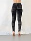 cheap Graphic Leggings-Women&#039;s Pants Trousers Leggings Cozy Leggings Streetwear Casual Full Length High Waist Geometic Elastic Waist Print Breathability Comfortable Stretchy Vacation Street Daily Wear Black Khaki Spring