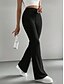 cheap Wide Leg &amp; High Waisted-New Style European-American Fashion Sexy Girl Chic Slim-Fit Stretch Naked Feeling Skin-Friendly Flared Pants for Women