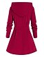 abordables Manteaux &amp; trenchs-Femmes Veste à Capuche Confortable Respirant Fermeture éclair Avec Poches Occasionnel Uni Vacances Rue Tenue quotidienne Sortir Fermeture éclair Régulier À capuche Coupe régulière manche longue