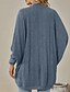 preiswerte Offene Frontstrickjacke-Damen Strickjacke Lässig Einfarbig Gerippt Kapuze Gestrickt Langarm Normale Oberteile Stricken Outdoor Ferien Ausgehen Schwarz Rosa Herbst