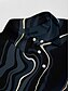 abordables Hauts-Homme T-shirt POLO Noir Manche Courte Top Tenue de golf Vêtements Tenues Porter des vêtements