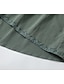 billige Boho-kjoler-Dame Mini kjole Slipkjole Boho-kjole Western kjole Mote Klassisk utendørs Ferie Ut på byen Normal عادي Ermeløs Spagettistropper Mørkegrønn Sommer