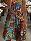 billiga Konst och design klänningar-Dam Mini klänning Stickad klänning Vardagsklänning T shirtklänning Solklänning Elegant Semester Ledigt Strand Normal Grafisk Geometrisk Abstrakt Kortärmad V-hals Gul Blå Purpur Orange Sommar Vår