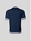 abordables Hauts-Homme T-shirt POLO bleu marine Manche Courte Top Tenue de golf Vêtements Tenues Porter des vêtements