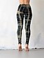 cheap Graphic Leggings-Women&#039;s Pants Trousers Leggings Cozy Leggings Streetwear Casual Full Length High Waist Geometic Elastic Waist Print Breathability Comfortable Stretchy Vacation Street Daily Wear Black Khaki Spring