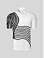 abordables Hauts-Homme T-shirt POLO Blanche Manche Courte Top Tenue de golf Vêtements Tenues Porter des vêtements