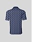 abordables Hauts-Homme T-shirt POLO bleu marine Manche Courte Top Tenue de golf Vêtements Tenues Porter des vêtements