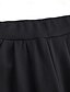 abordables pantalons habillés pour femmes-Femmes Dress Pants works Pantalons Pantalon sarouel Mode Streetwear Longueur complète Taille haute Uni Avec Poches Taille Élastique Respirabilité Confortable Micro-Élastique Rue Tenue quotidienne