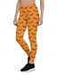 abordables Bas de Halloween-Femmes Pantalons Leggings Streetwear Occasionnel Longueur complète Taille hautePantsHalloween Chauve souris Taille Élastique Imprimé Respirabilité Confortable Élastique Vacances Rue Tenue quotidienne