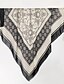 abordables Châles et étoles femme-Foulard Carré Écharpes pour femmes Femmes Rue Quotidien Date Gris Noir Rose Écharpe Imprimé
