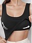 billige Enkel tank topp-Dame Camisole Tank Top Helfarge Daglig Stilfull Fritid Ermeløs Øsehals Vanlige topper Daglig Svart Hvit Rosa Militærgrønn Blå Sommer