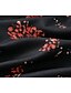 ieftine Rochii Boho-Pentru femei Rochii Midi Rochie de epoca Rochie Boho Rochie imprimata Rochie occidentală Epocă Modă În aer liber Vacanță Concediu Fit regulat Floare Manșon scurt În V Negru Vară
