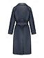 abordables Manteaux d&#039;Hiver-Femmes Manteau Confortable Boutons Mode street style Uni Extérieur Décontracté Quotidien Long Col Rabattu Coupe régulière manche longue Vêtements d&#039;extérieur Noir bleu marine Beige Automne Hiver