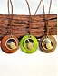 abordables Collier pour femme-Collier pendentif oiseau bohème pour femme – collier long cercle en bois fait main avec breloque en alliage pour les amoureux de la nature, les tenues décontractées ou les cadeaux