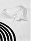 abordables Hauts-Homme T-shirt POLO Blanche Manche Courte Top Tenue de golf Vêtements Tenues Porter des vêtements