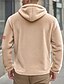 cheap Casual Jackets-Men&#039;s Winter Jacket Teddy Coat Casual Jacket Vacation Daily Thermal Warm Pocket Fleece Fall Winter American Flag Fashion Streetwear Hooded Regular Dark Gray Black Navy Blue Khaki Jacket