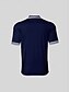 abordables Hauts-Homme T-shirt POLO bleu marine Manche Courte Top Tenue de golf Vêtements Tenues Porter des vêtements