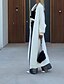billiga Koftor &amp; Ytterkläder-Dam Tröja Kofta Mode Streetwear Dagligen Ensfärgat Ribbad V-hals Stickat Långärmad Långa toppar Sticka Helgdag Utekväll Helgen Vit Höst Vinter