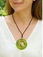 abordables Collier pour femme-Collier pendentif oiseau bohème pour femme – collier long cercle en bois fait main avec breloque en alliage pour les amoureux de la nature, les tenues décontractées ou les cadeaux