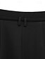 ieftine picior lat și talie înaltă-Pentru femei Picior Larg Pantaloni Șic Stradă Casual Lungime totală Natural Simplu Talie elastică Comfortabil Stradă Concediu Purtare Zilnică Negru Kaki Toamnă Fit regulat