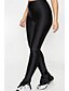 baratos Leggings lisas-Mulheres Leggings Leggings aconchegantes Roupa de rua Casual Longas Cintura Alta Tecido Corte alto Respirabilidade Macio Micro-Elástica Férias Rua Roupa Diária Preto Outono Normal