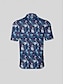 abordables Hauts-Homme T-shirt POLO Bleu de minuit Manche Courte Top Tenue de golf Vêtements Tenues Porter des vêtements
