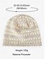 preiswerte Hüte für Damen-Damen-Slouchy-Beanie aus Spitzenstrick – leichte, atmungsaktive Polyester-Totenkopfmütze für Frühling, Herbst, Spaziergänge im Freien und die tägliche Freizeitkleidung