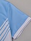 voordelige Men&#039;s Golf Polo-Voor heren Golf Lijn Polo Sport Poloshirts Korte mouw Poloshirt Overhemden met kraag Casual Sportkleding Knop Zomer Zwart Roze blauw