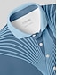 preiswerte Oberteile-Herren Golf-Poloshirt Blau Kurzarm Oberteil Golfkleidung, Kleidung, Outfits, Kleidung