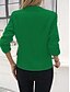 cheap Blazers &amp; Suits-Women&#039;s Blazer Comfortable Breathable Pocket Buttons Casual Plain Office Street Casual Daily Wear Single Breasted Regular Turndown Regular Fit Long Sleeve Outerwear Black White Navy Blue Summer Spring
