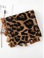 billige Dametørklæder-Dametørklæde med leopardprint og kvaster – blødt og let oversized sjal/wrap med frynser, chik boho-stil til efterår/vinter, afslappede outfits, kontor, rejser og gaveidéer
