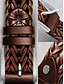 cheap Men&#039;s Belts-Men&#039;s Genuine Leather Braided Belt – Classic Woven Design with Polished Buckle, Durable and Adjustable Waist Accessory for Casual, Business and Golf Outfits