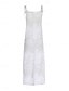 ieftine Rochie de Halloween-Halloween Pentru femei Rochie Maxi Rochie de vară Rochie Slip Casual Zilnic Fit regulat Cranii Fără manșon În U Negru Alb Roșu-aprins Mov Vară