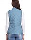 voordelige Donsvesten-Dames Vest Straat Casual Casual / Dagelijks Herfst Winter jas Normale pasvorm Hedendaags Stijlvol Casual Jacks Mouwloos Effen Kleur Met zakken Licht Blauw bordeaux Zee blauw
