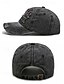 abordables Chapeaux pour hommes-Casquette de baseball brodée vintage pour homme – chapeau ajustable en coton vieilli pour les sports de plein air, les voyages et les tenues décontractées
