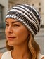 preiswerte Hüte für Damen-Damen-Slouchy-Beanie aus Spitzenstrick – leichte, atmungsaktive Polyester-Totenkopfmütze für Frühling, Herbst, Spaziergänge im Freien und die tägliche Freizeitkleidung