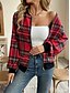 levne letecká bunda-Dámské Neformální bunda Zahřívací Rychleschnoucí Zip Kapsy Elegantní Módní Denní Jednoduchý Geometrický Dovolená Ležérní Denní Běžné / Denní Standardní baseballový obojek Běžný Dlouhý rukáv Svrchn
