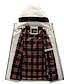 abordables chaqueta deportiva-Hombre Abrigo de invierno Chaqueta de Invierno Chaqueta deportiva Impermeable Exterior Acampada y Senderismo Impermeable Cortavientos Cremallera Bolsillo Otoño Invierno Color sólido Moda Ropa de calle