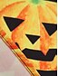 ieftine Rochie de Halloween-Halloween Pentru femei Rochii Midi Rochie A line Vacanță Casual Zilnic Concediu Fit regulat Dovleac SPIDER Fără manșon Gâtul halter Galben Închis Negru Galben Portocaliu Vară Primăvară Toamnă