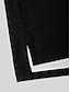 preiswerte Oberteile-Herren Golf-Poloshirt Schwarz Kurzarm Oberteil Golfkleidung, Kleidung, Outfits, Kleidung
