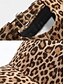 voordelige Dameshoeden-Dames baseballpet met luipaardprint – verstelbare hoed met gebogen rand en gespsluiting, lichtgewicht bescherming tegen de zon voor casual outfits, reizen, hardlopen en buitenactiviteiten