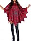 abordables Blouse et Chemises d&#039;Halloween-Blouse Femme Halloween Araignée Amusante Manches Longues Col Rond Regular T-shirts Imprimé Fête Noir Rouge Printemps Automne Préautomne